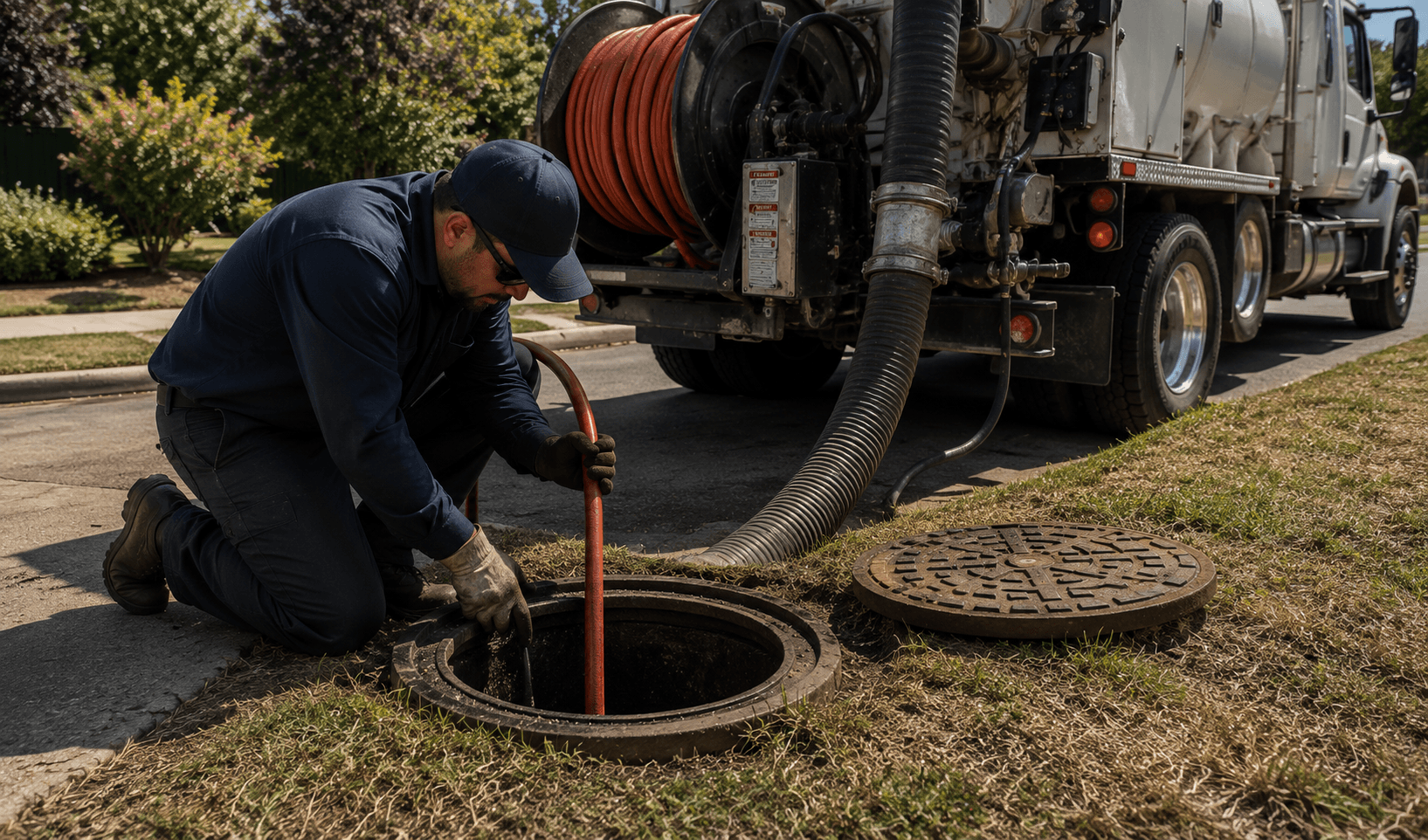 Sewer Line Services service